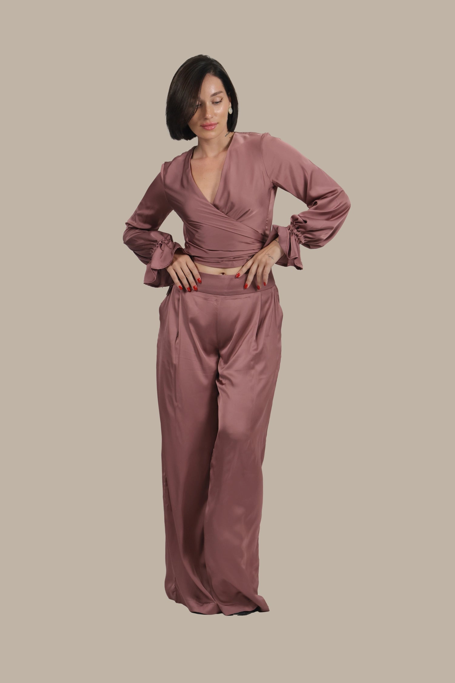 Feminine Energy - Women's Silk Co-ord Set