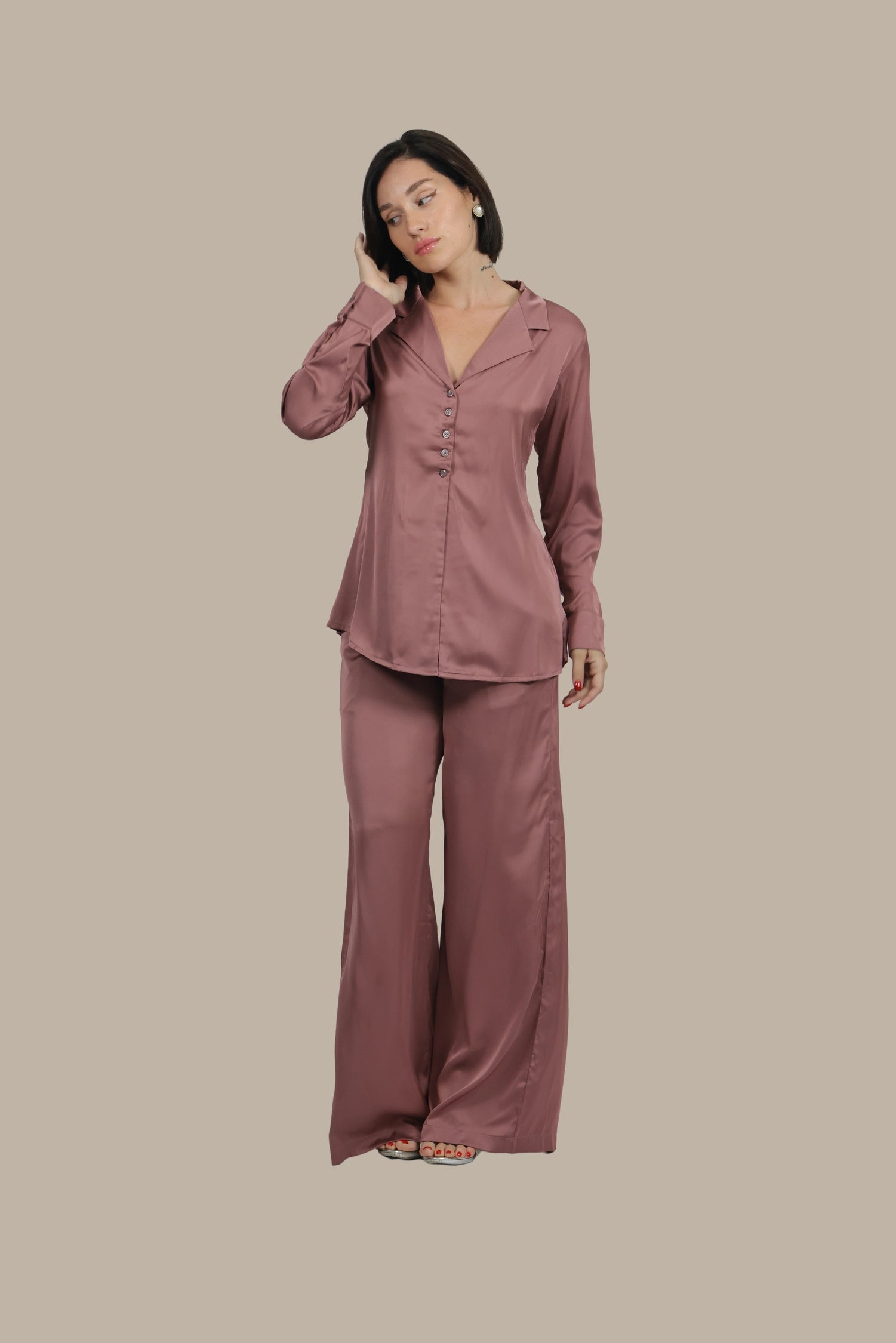 Boss Babe Energy - Women's Silk Co-ord Set