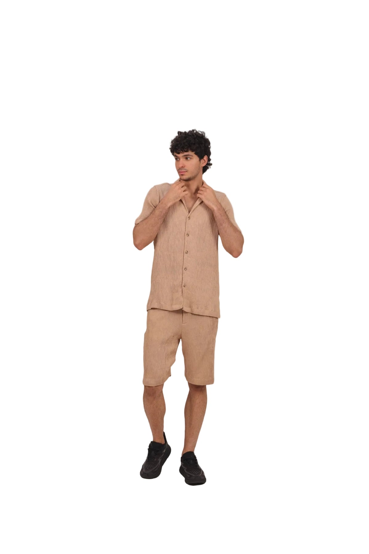 iCandy - Men's Crinkle Summer Co-ord Set