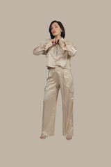 Soft Rebel - Women’s Silk Co-ord Set