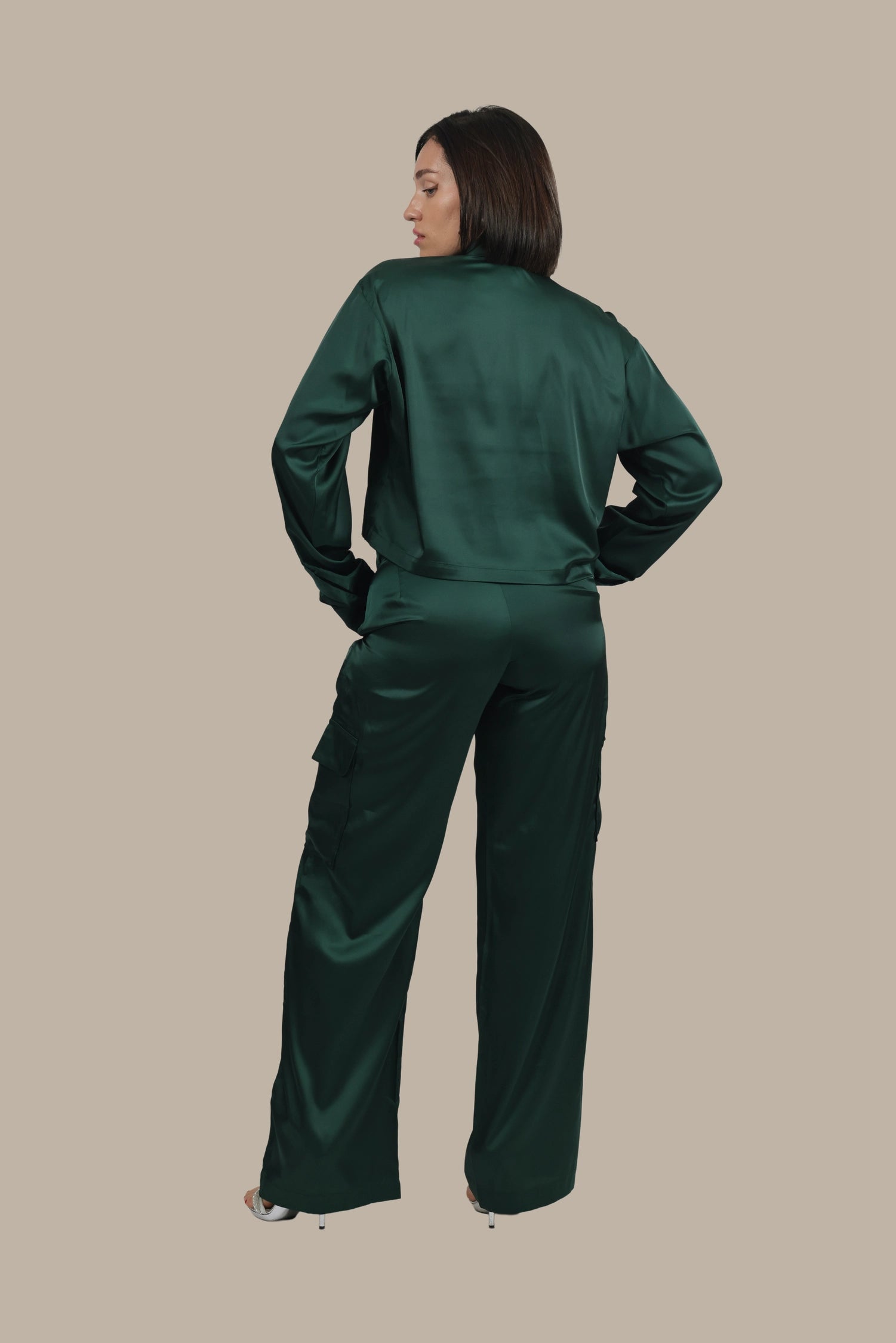 Soft Rebel - Women’s Silk Co-ord Set