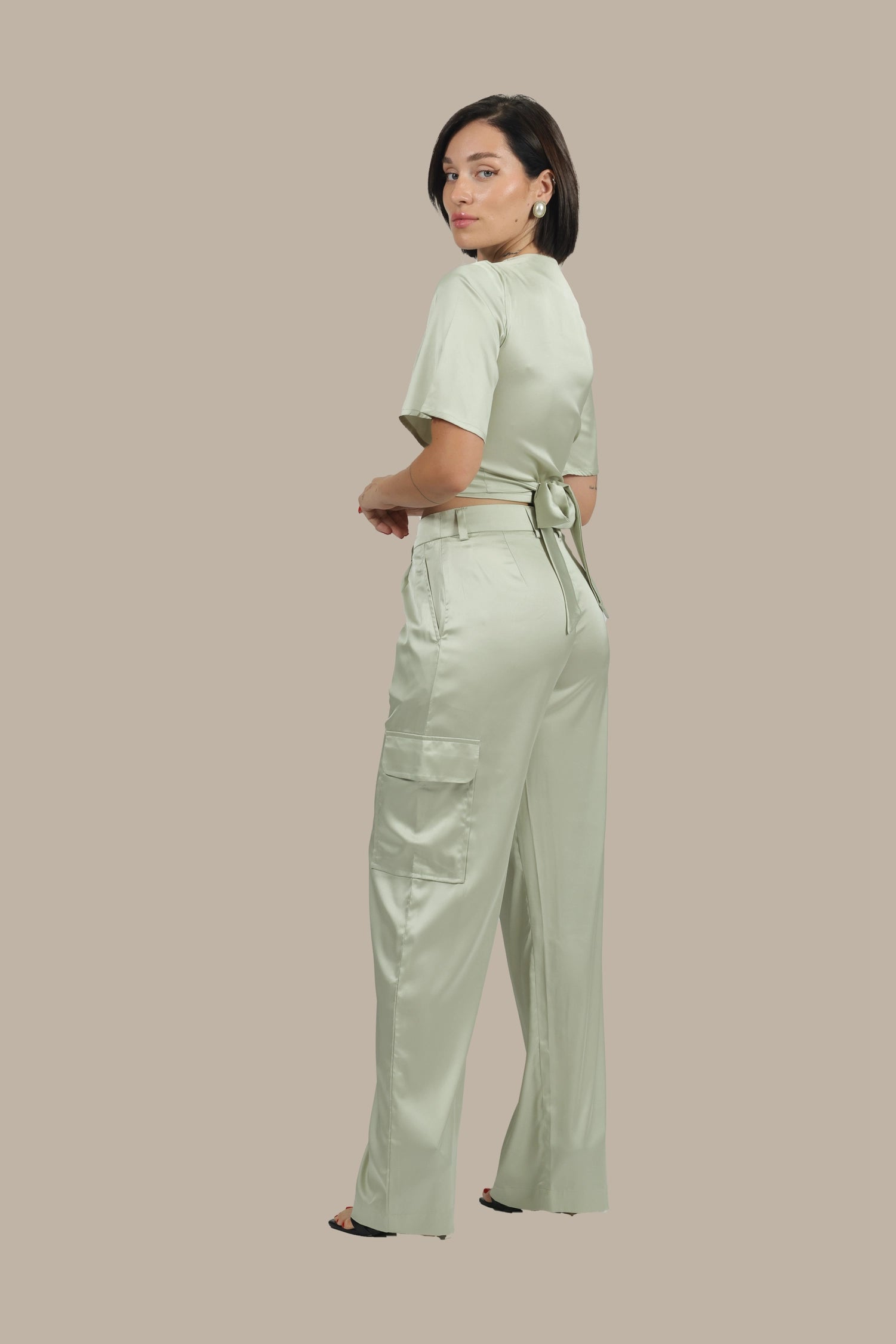 Unbothered – Women's Silk Co-ord Set