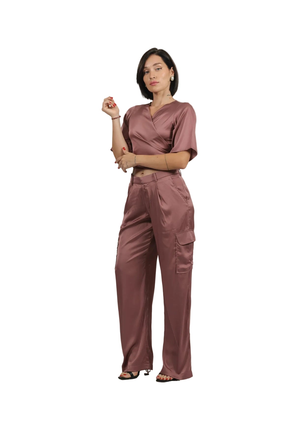 Unbothered - Women's Silk Co-ord Set