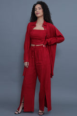 Total Babe Trio - Women's linen 3-Piece Set