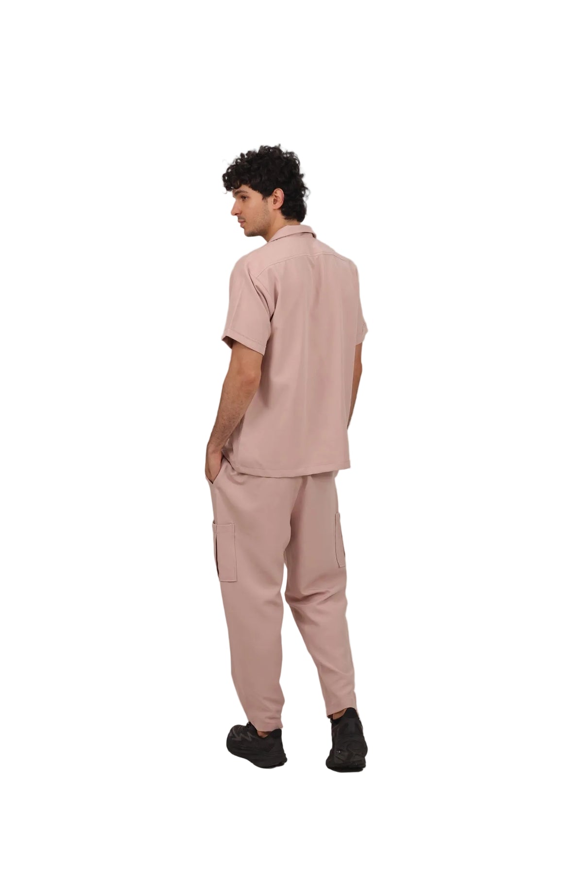 Malibu - Men's Crepe Cargo Co-ord Set
