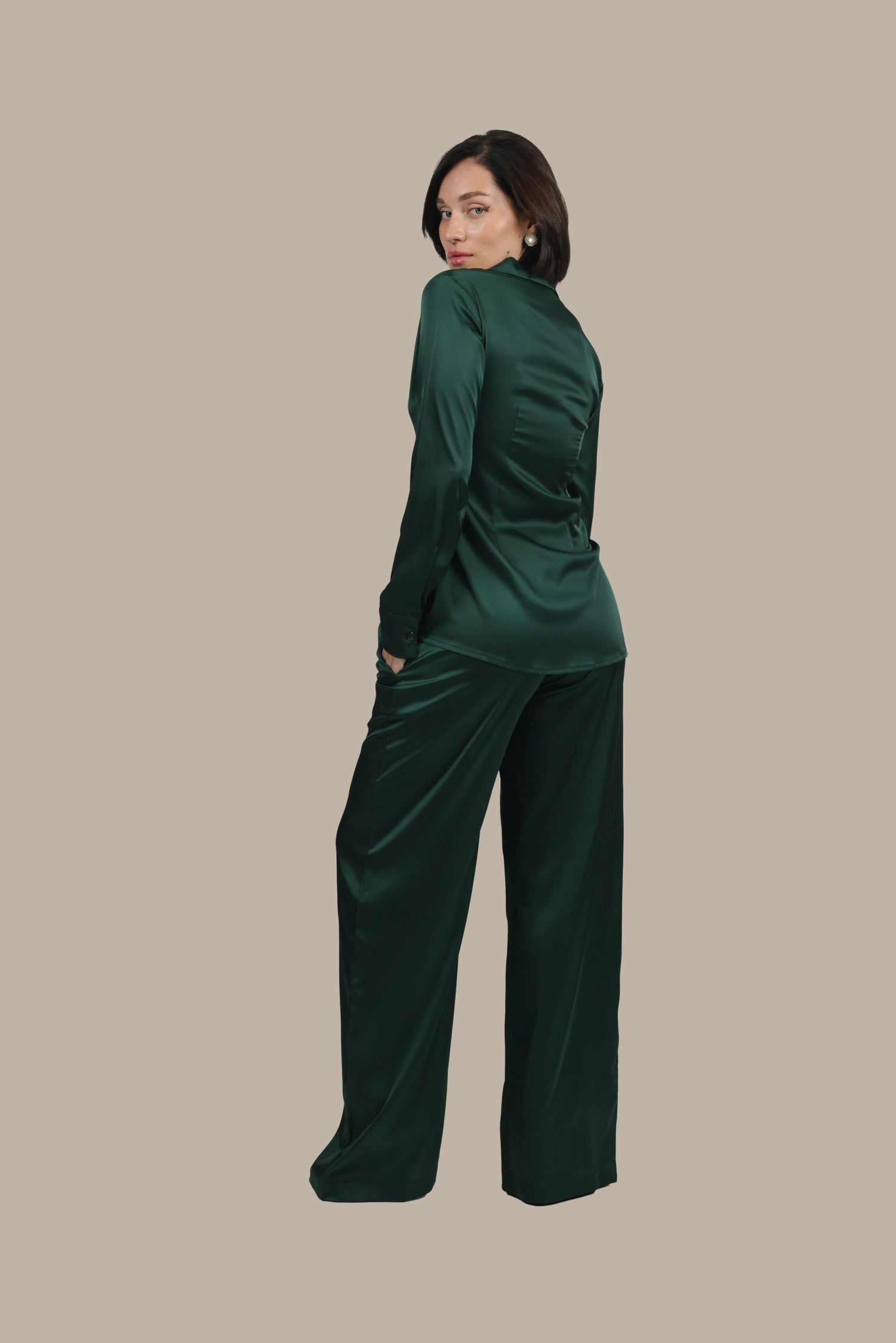 Boss Babe Energy - Women's Silk Co-ord Set