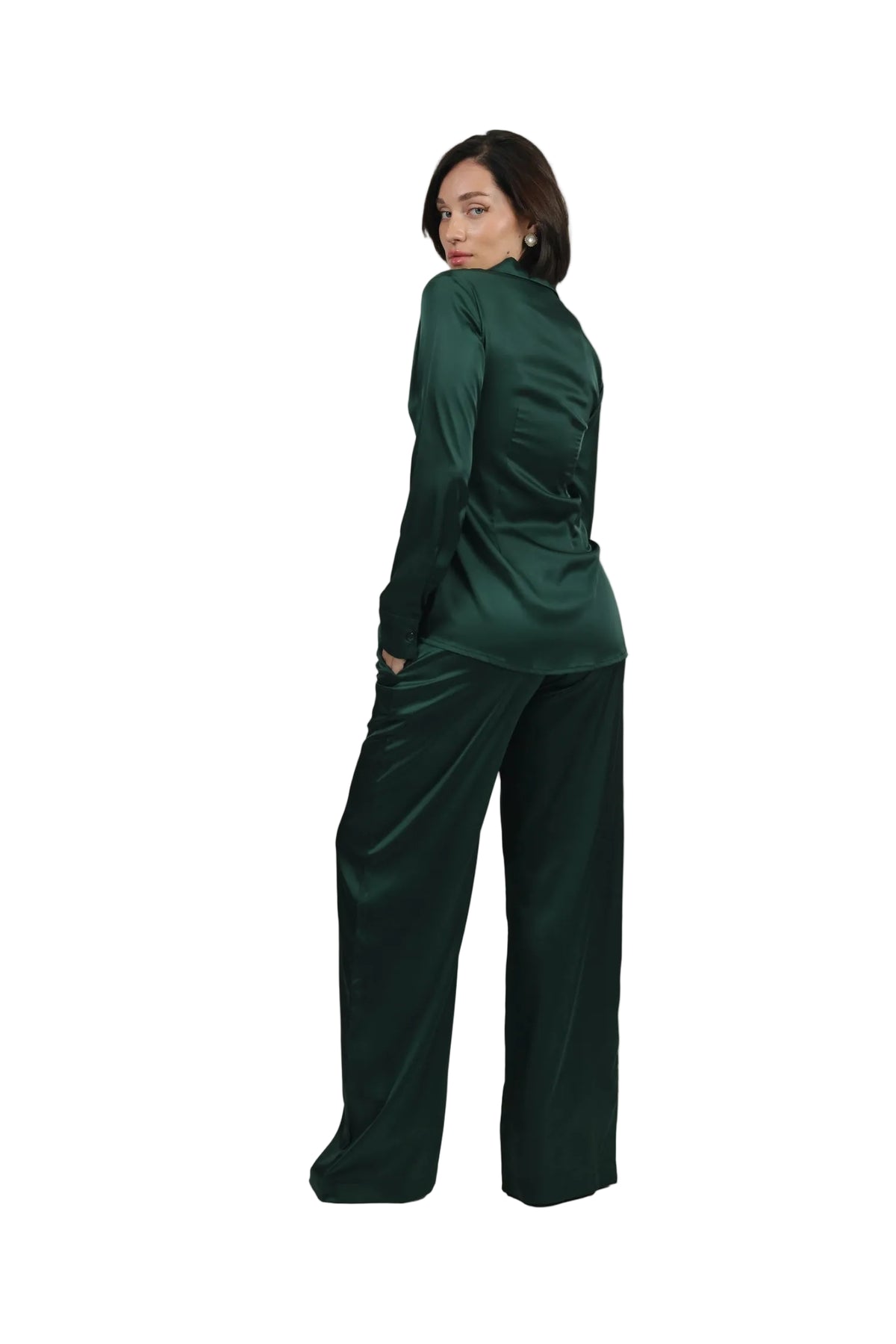Boss Babe Energy - Women's Silk Blazer Co-ord Set