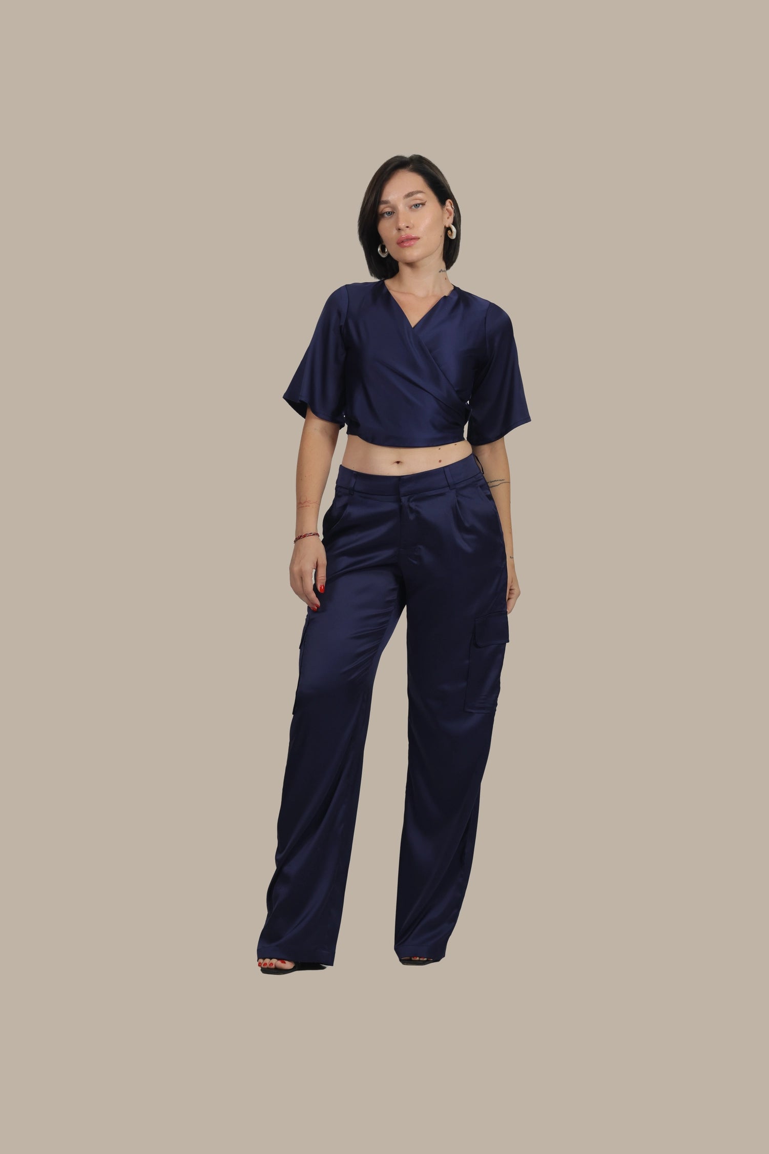 Unbothered – Women's Silk Co-ord Set