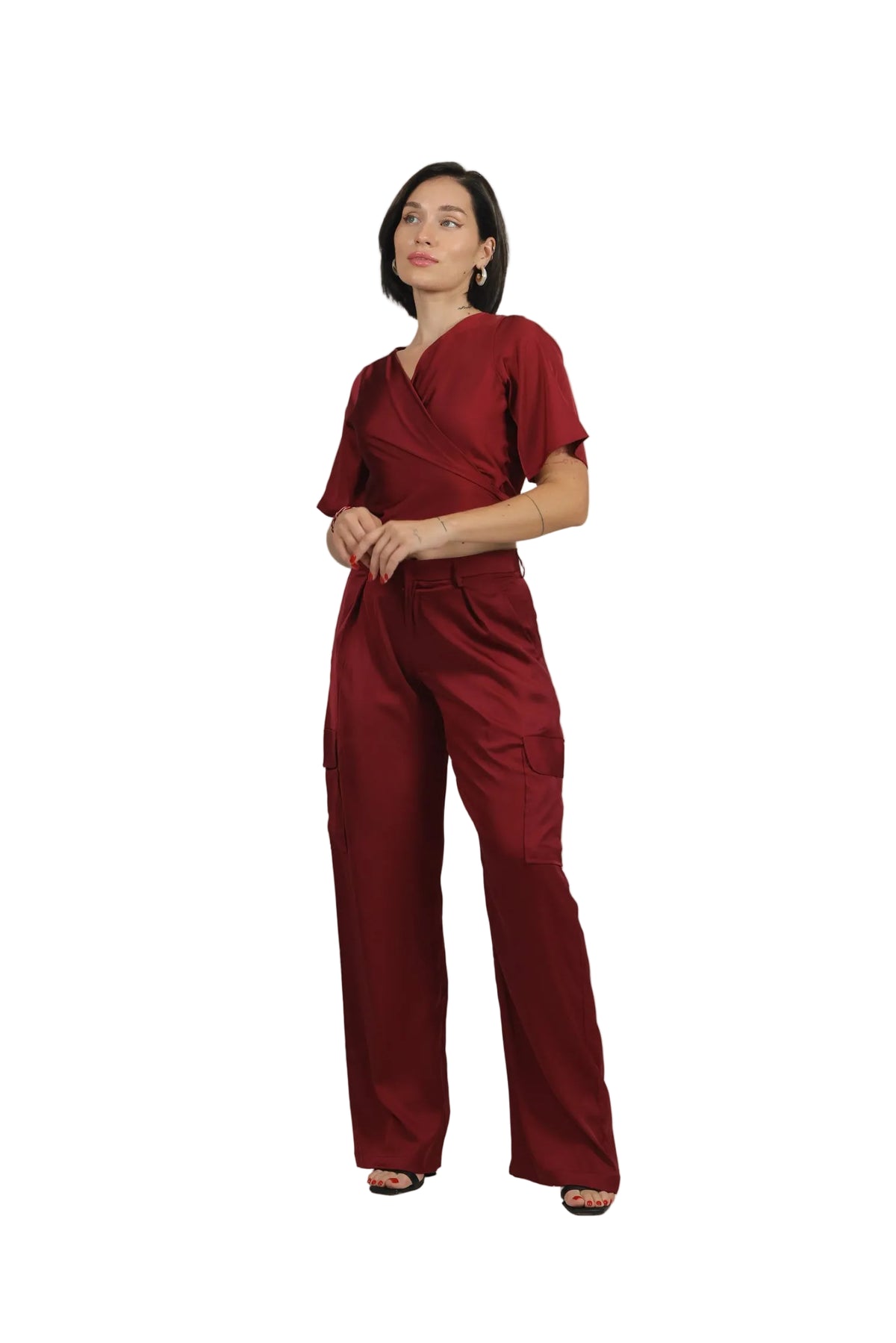Unbothered - Women's Silk Co-ord Set