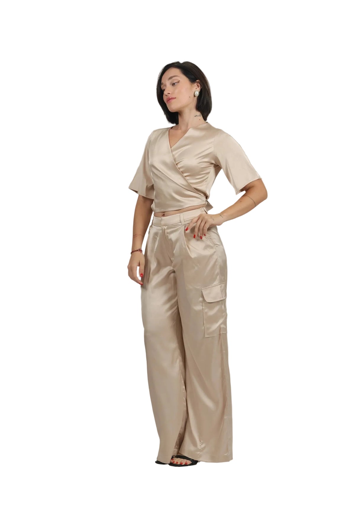 Unbothered - Women's Silk Co-ord Set
