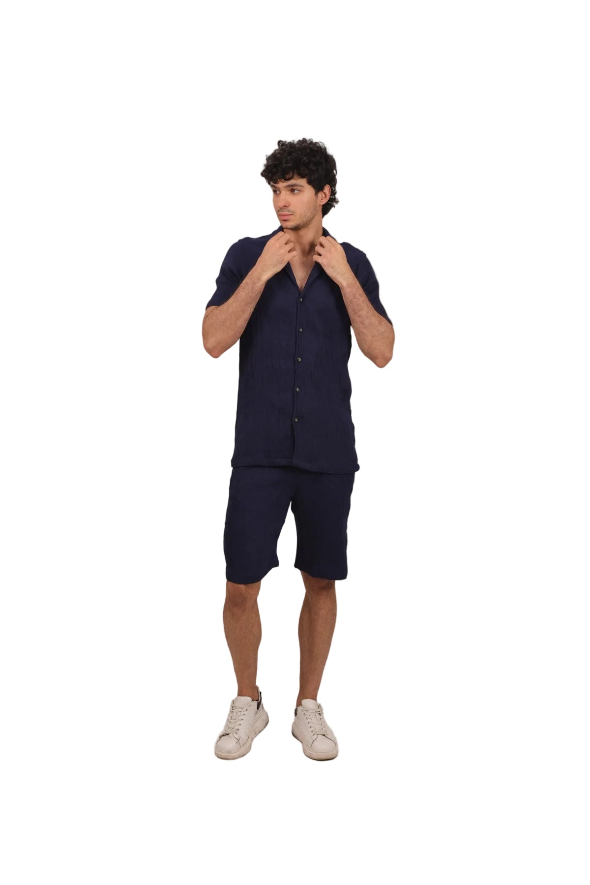 iCandy - Men's Crinkle Summer Co-ord Set