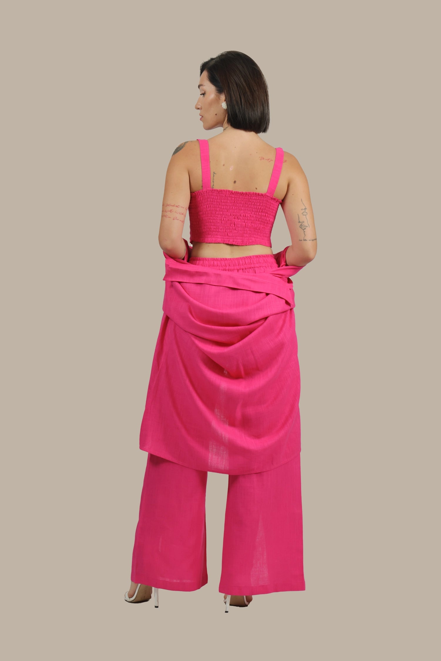 Total Babe Trio - Women's linen 3-Piece Set