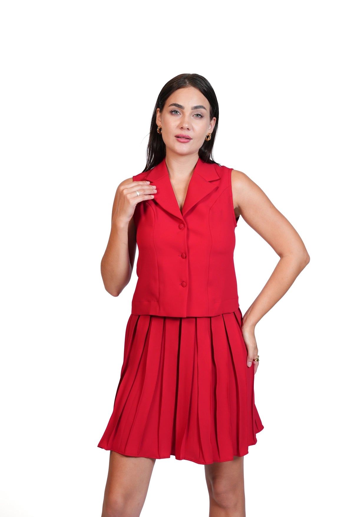 Meet Me There - Women’s Crepe Co-ord Set