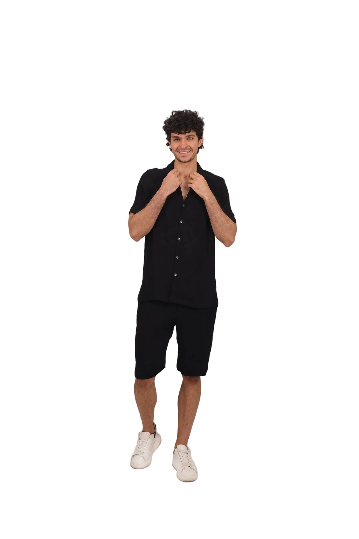 iCandy - Men's Crinkle Summer Co-ord Set