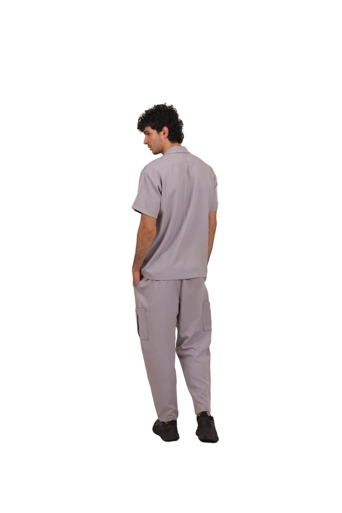 Malibu - Men's Crepe Cargo Co-ord Set