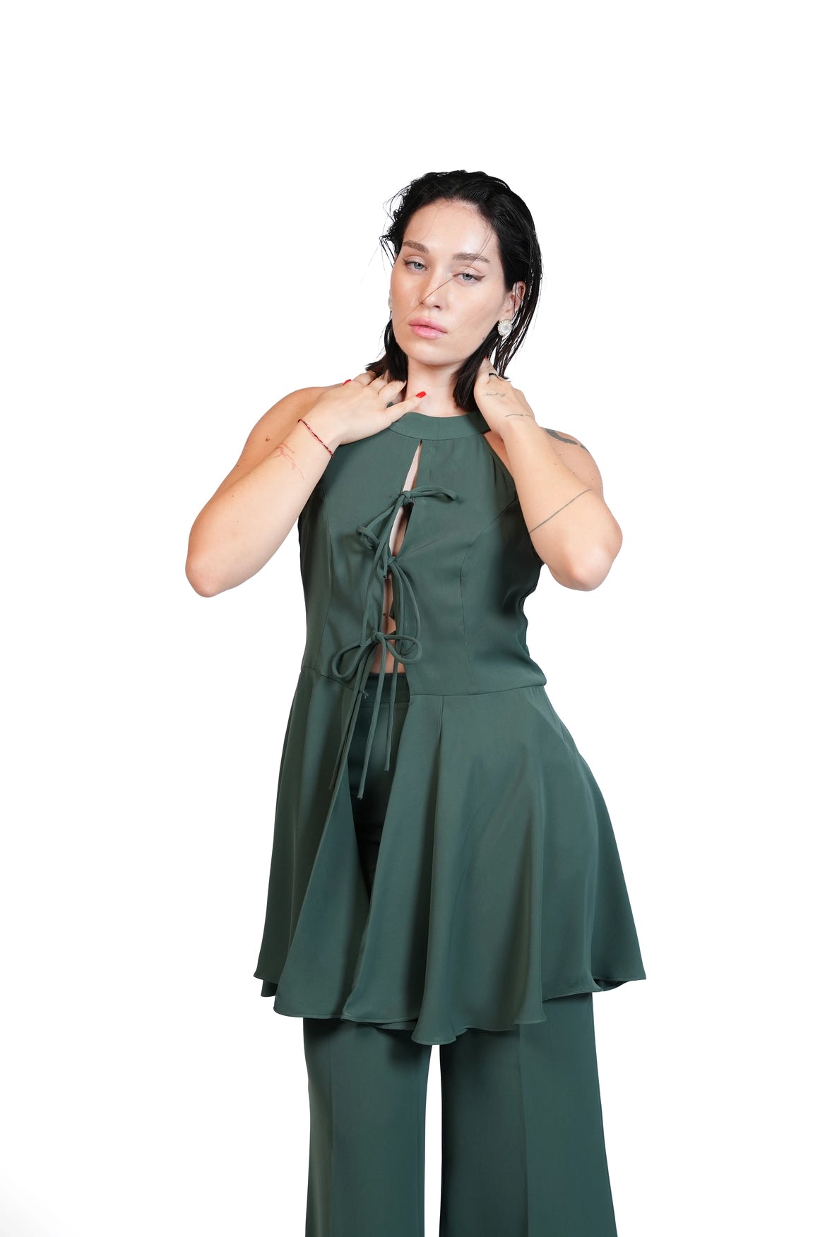 Out & About - Women’s Crepe Co-ord Set