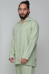Creed - Men’s Linen Hooded Co-ord Set