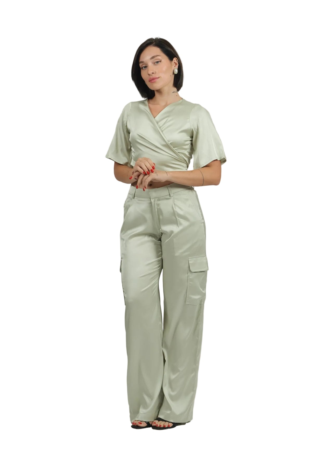 Unbothered - Women's Silk Co-ord Set