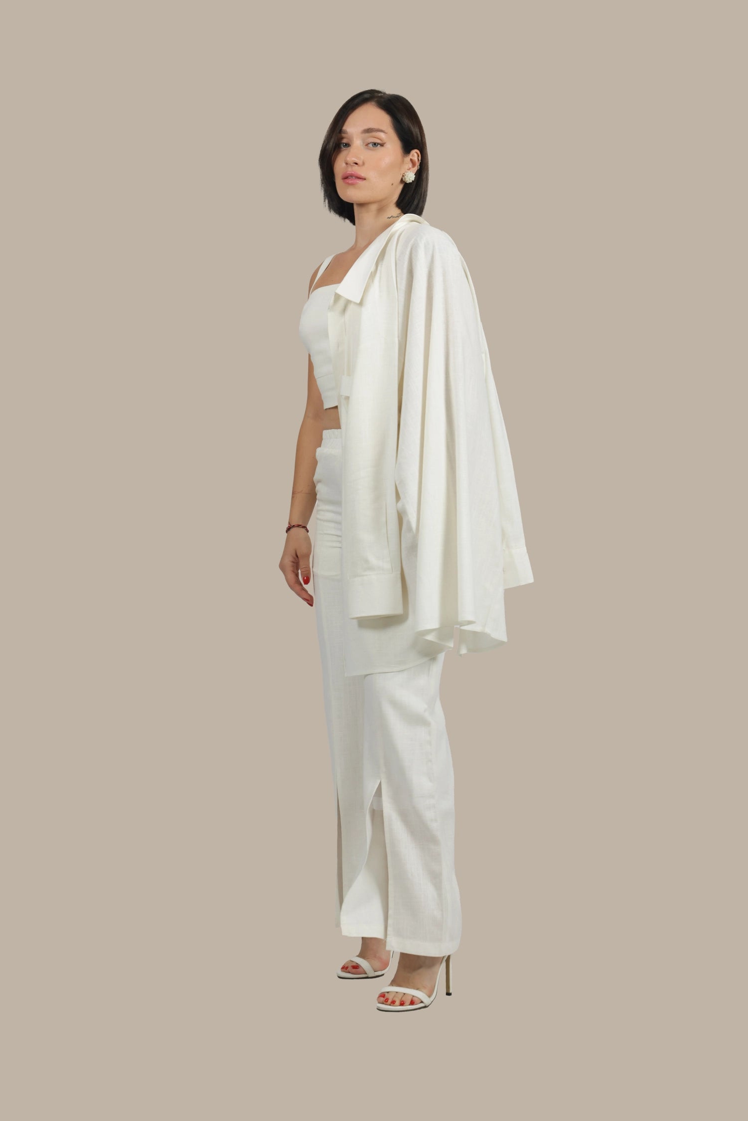 Total Babe Trio - Women's linen 3-Piece Set