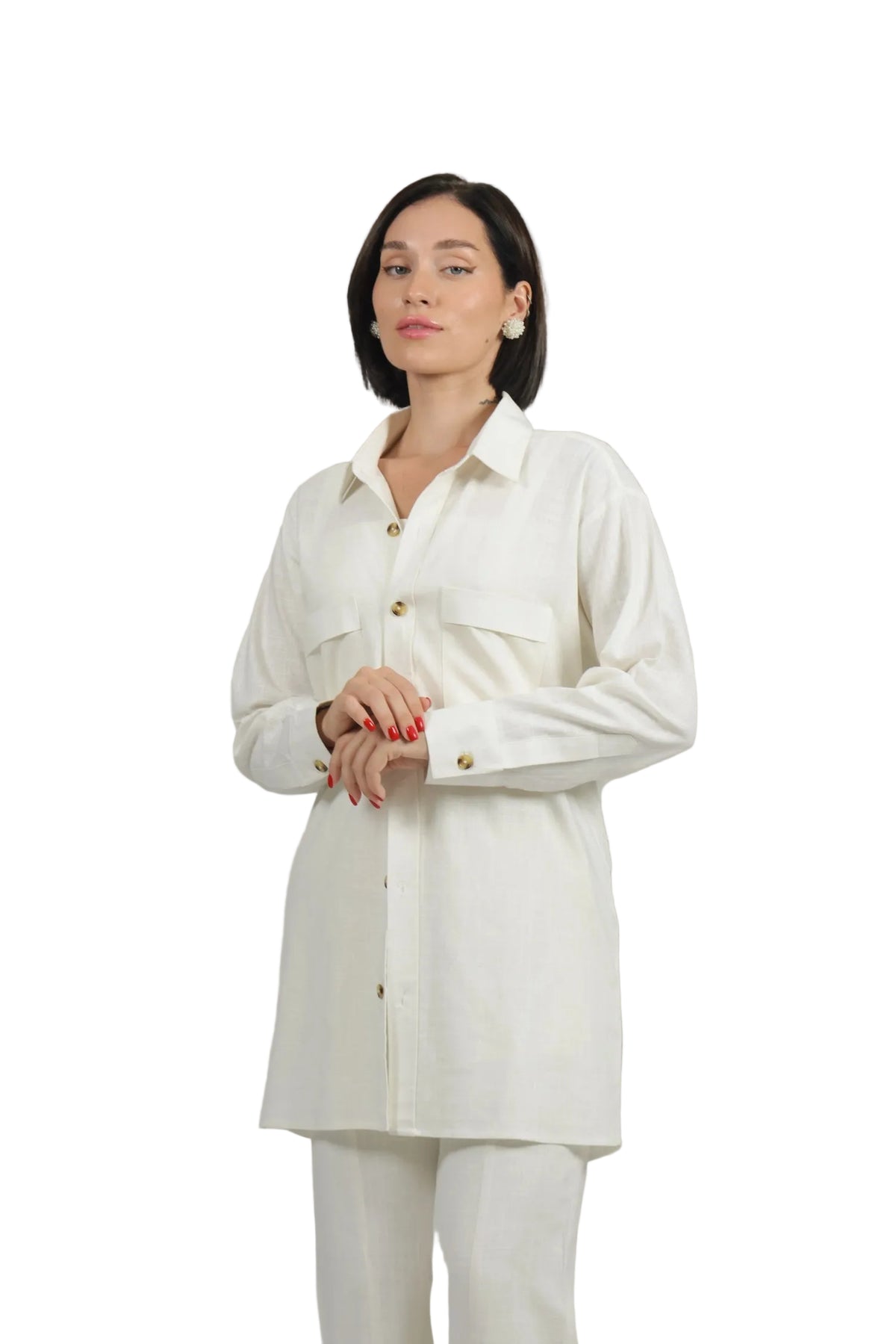 Total Babe Trio - Women's Linen 3-Piece Co-ord Set