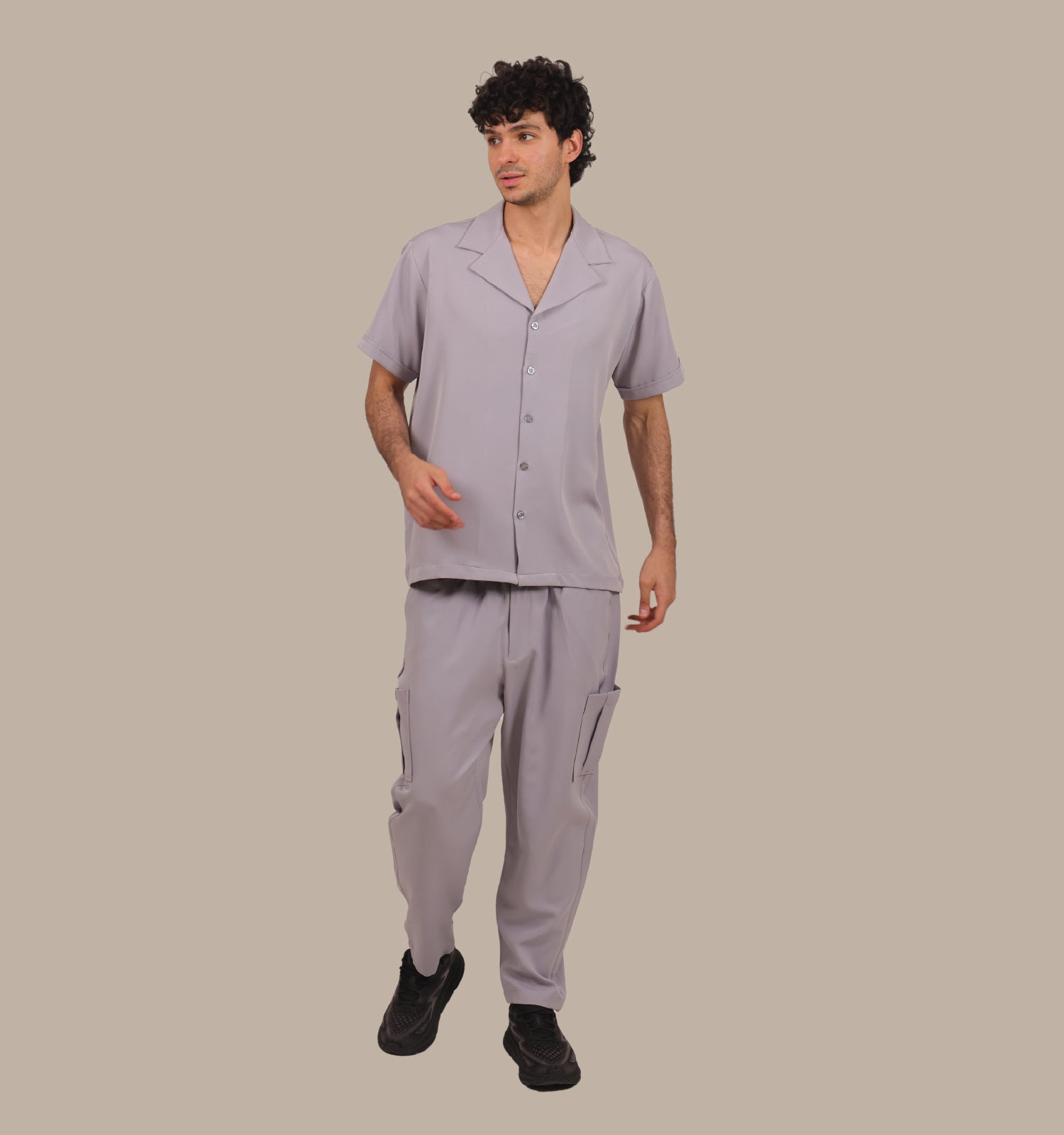 Malibu - Men's Crepe Cargo Set