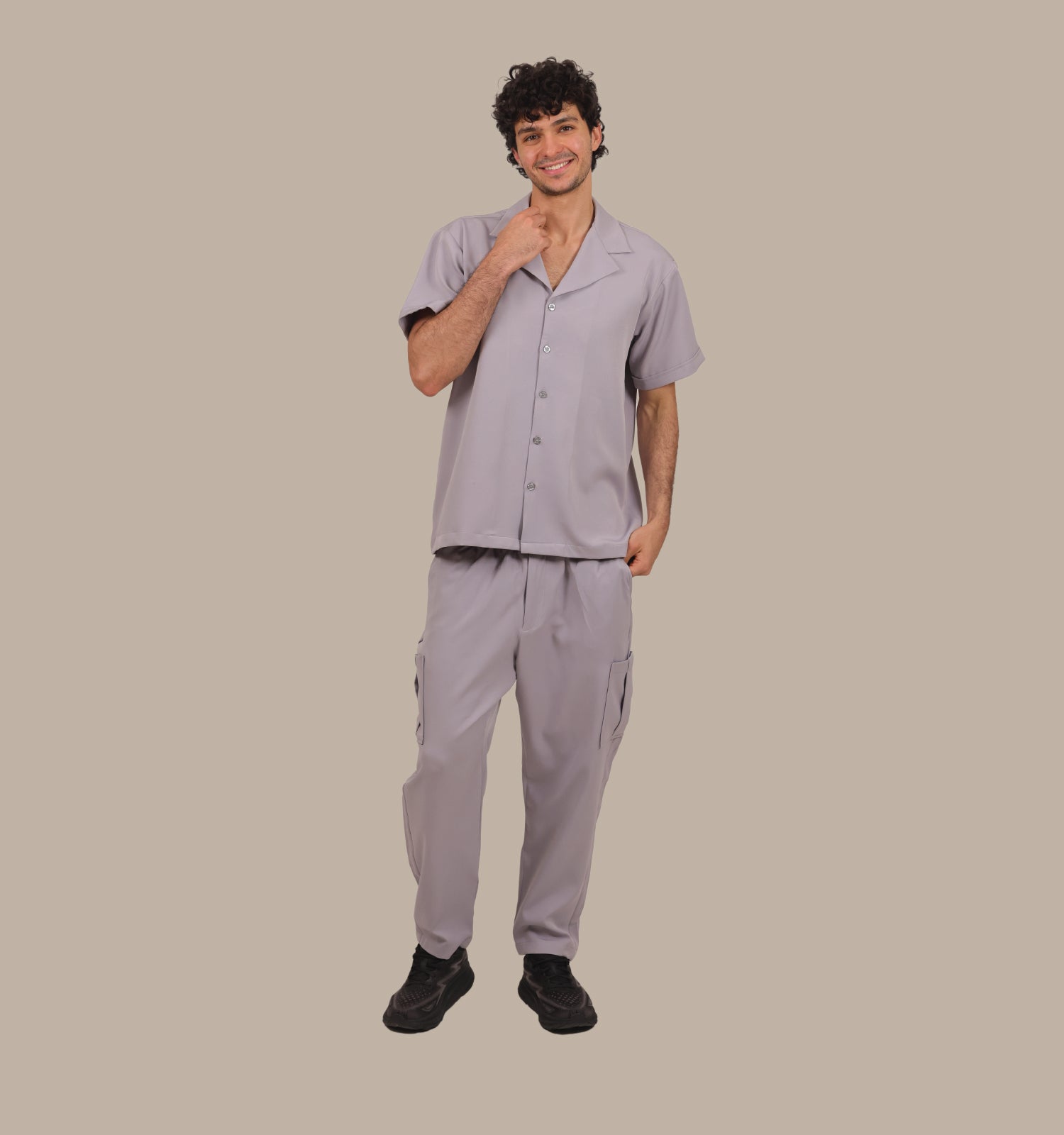 Malibu - Men's Crepe Cargo Set