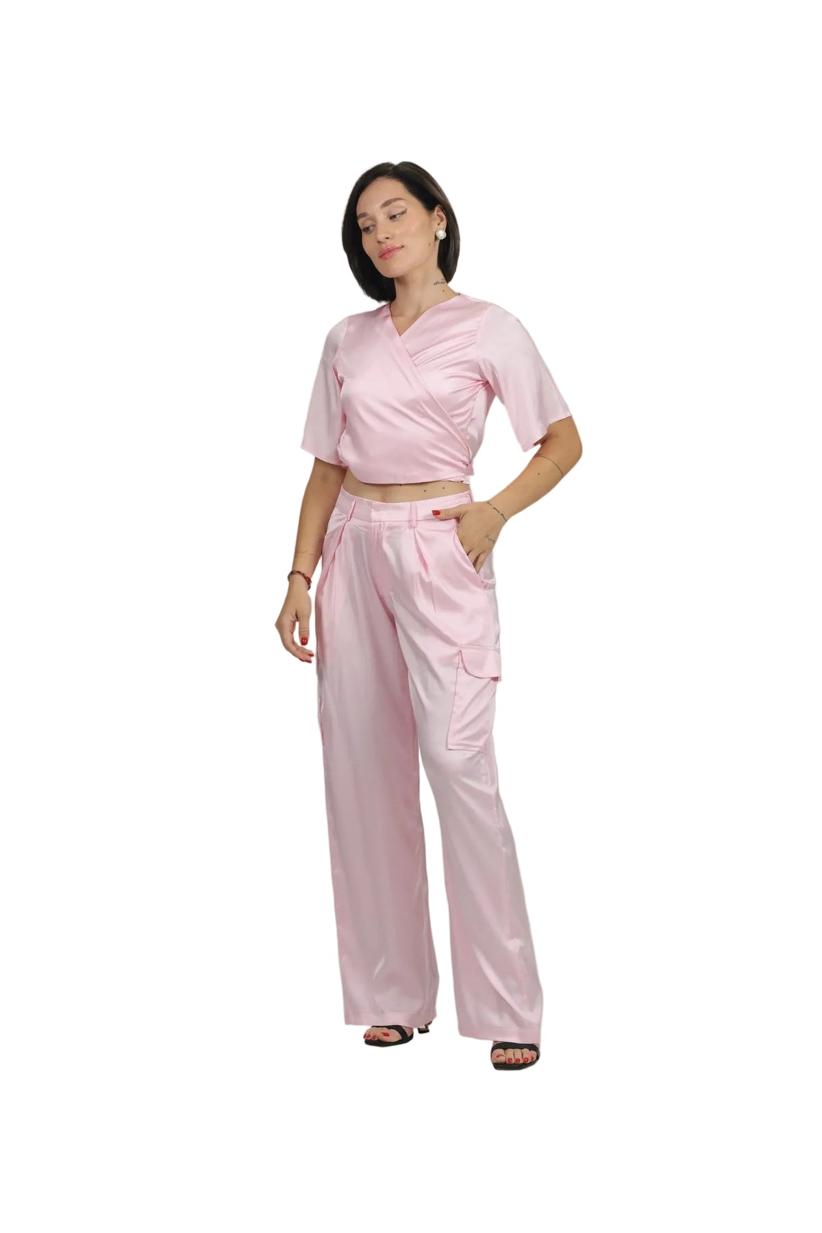 Unbothered - Women's Silk Co-ord Set