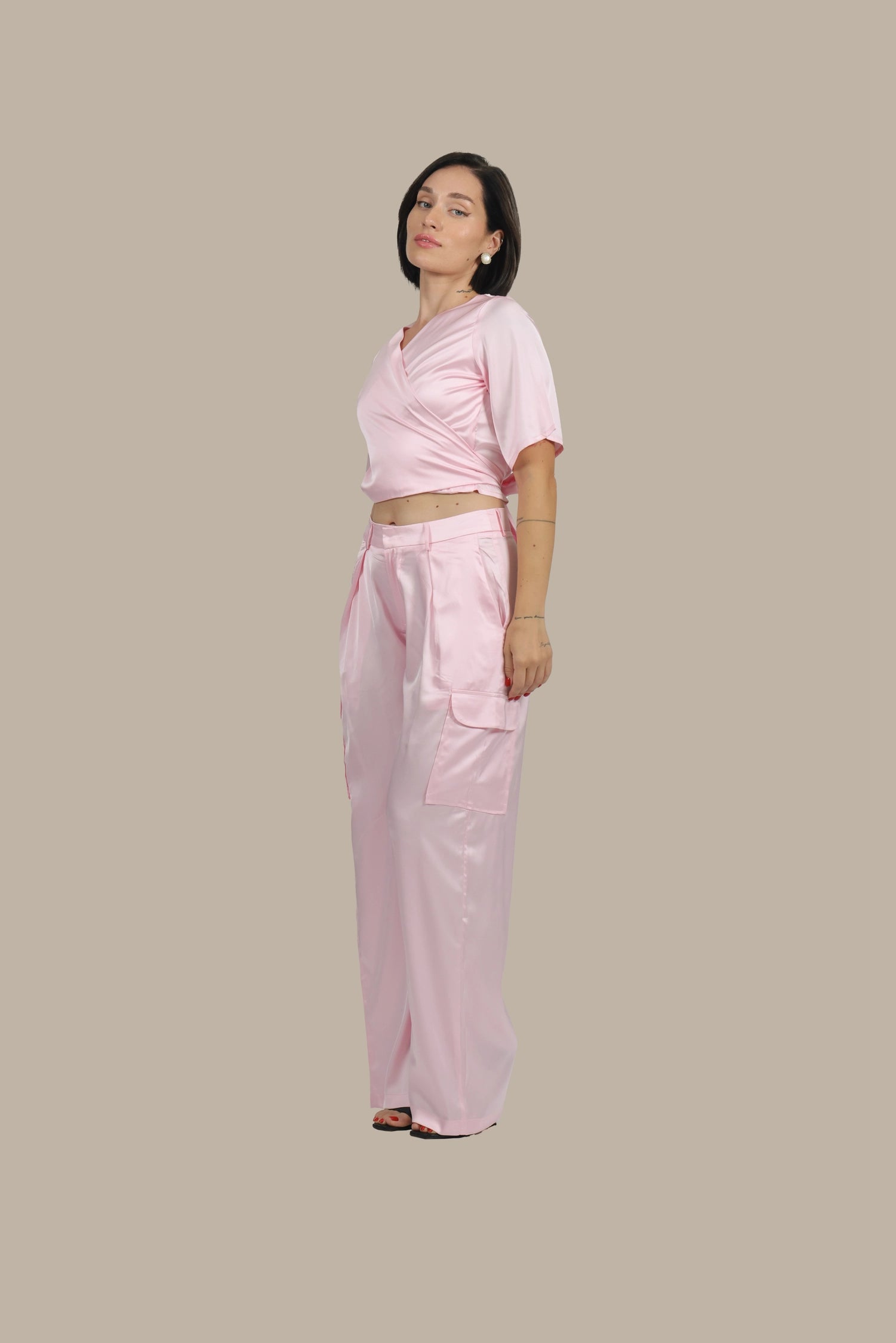 Unbothered – Women's Silk Co-ord Set