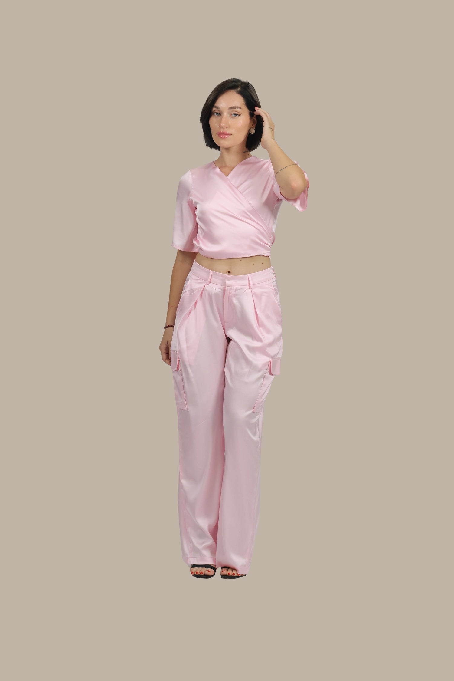 Unbothered – Women's Silk Co-ord Set