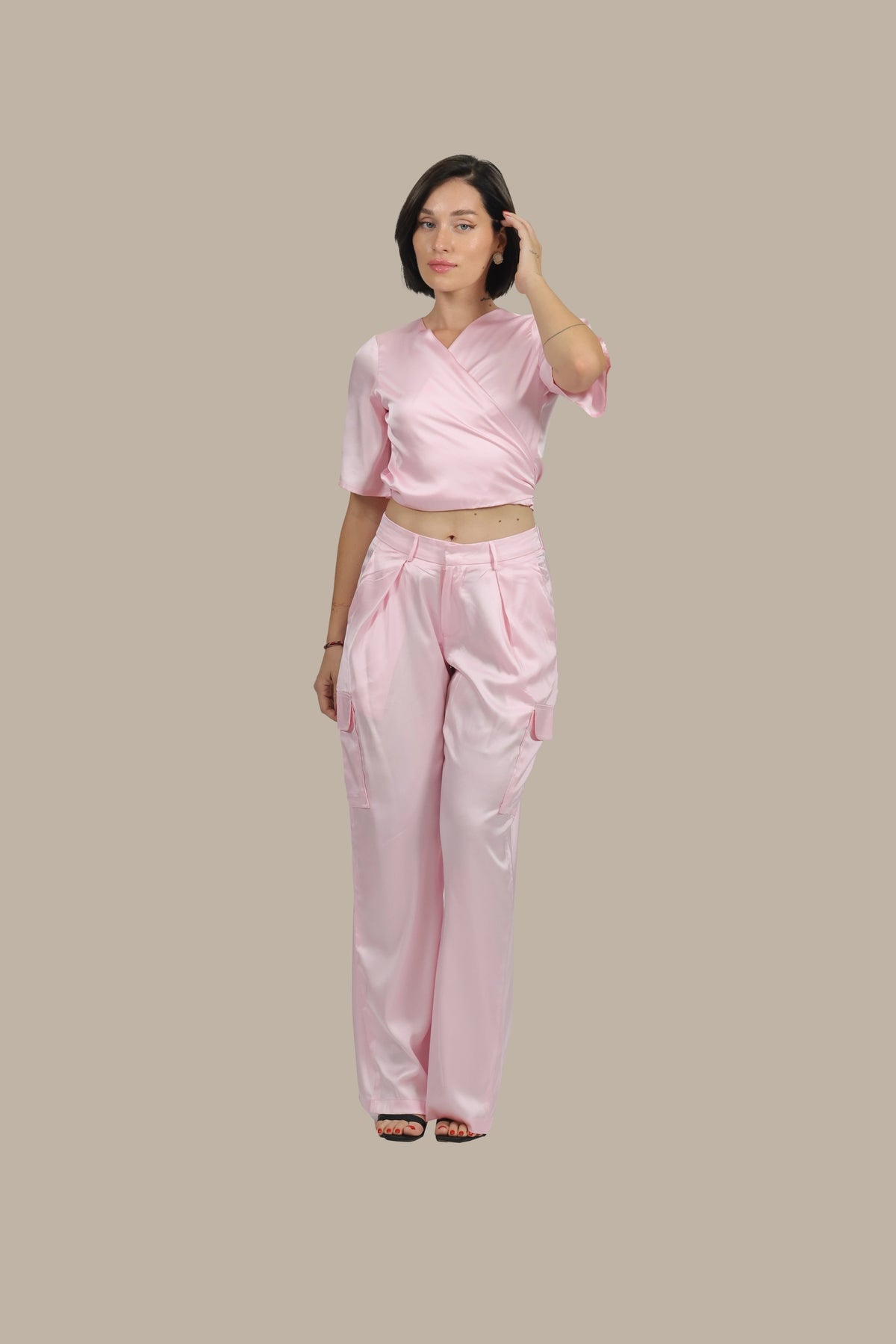 Unbothered – Women's Silk Co-ord Set