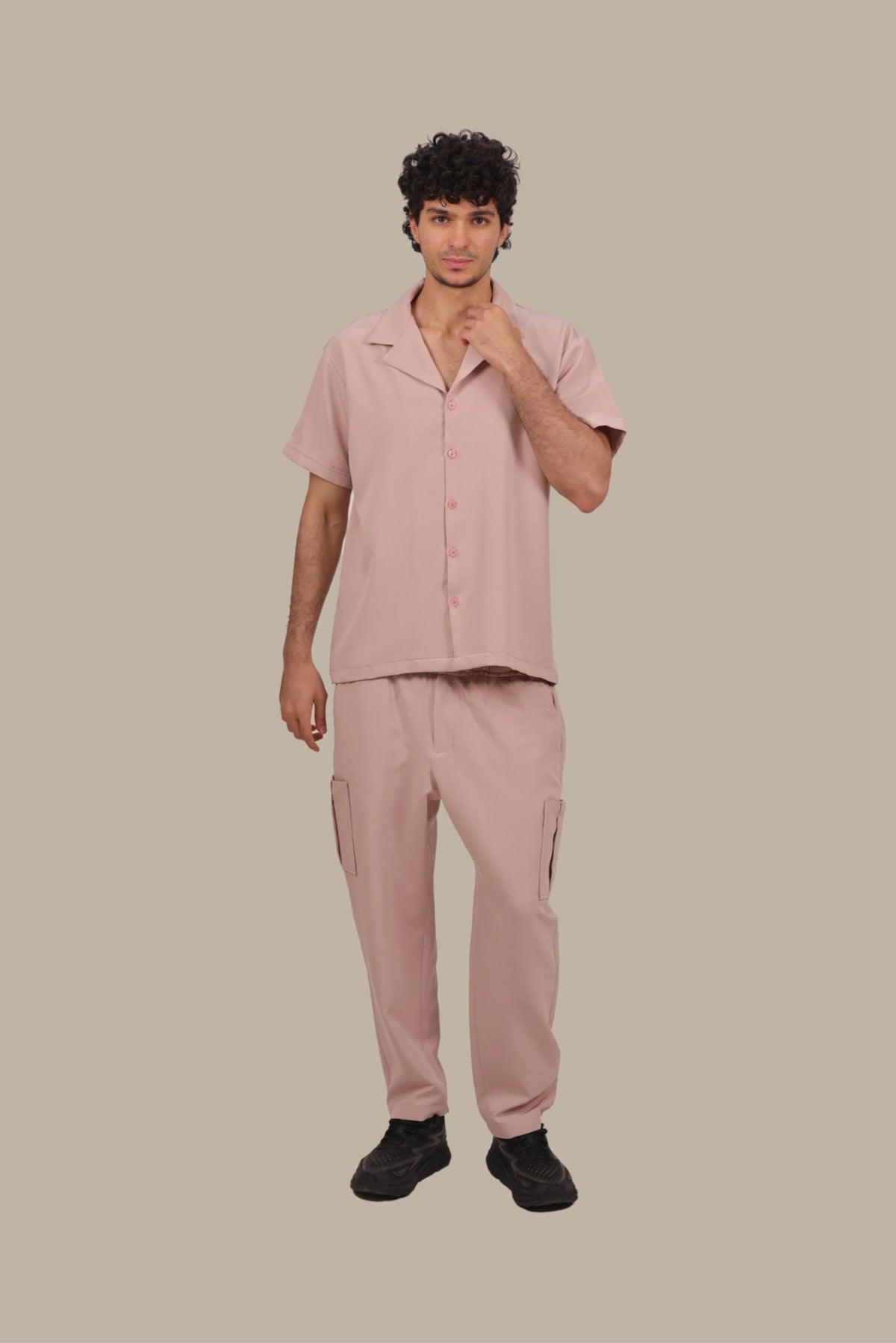 Malibu - Men's Crepe Cargo Set