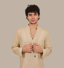 Drawstring - Men's Linen Set