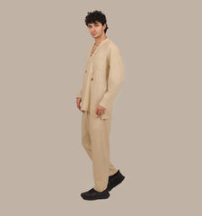 Drawstring - Men's Linen Set
