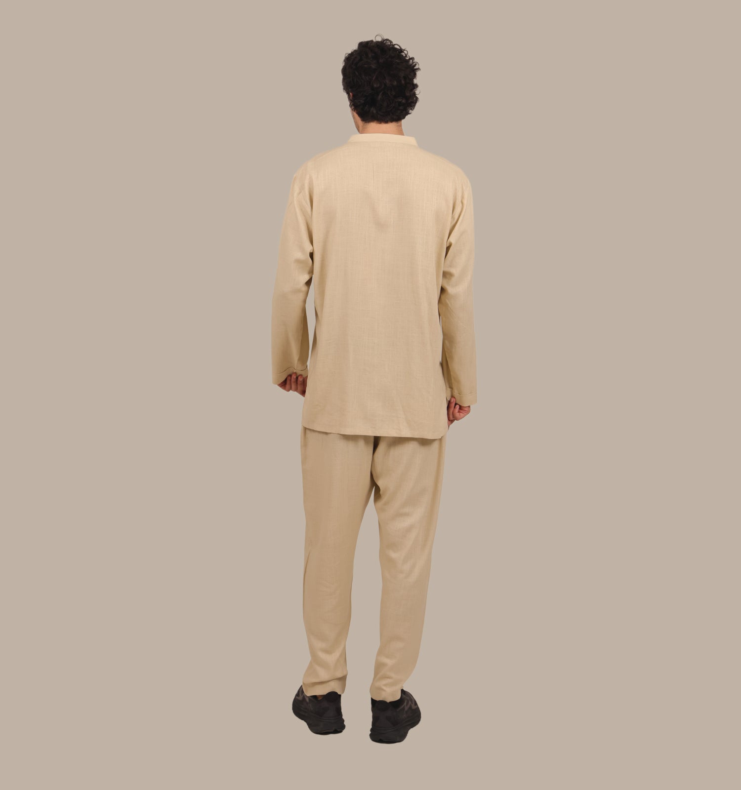 Drawstring - Men's Linen Set