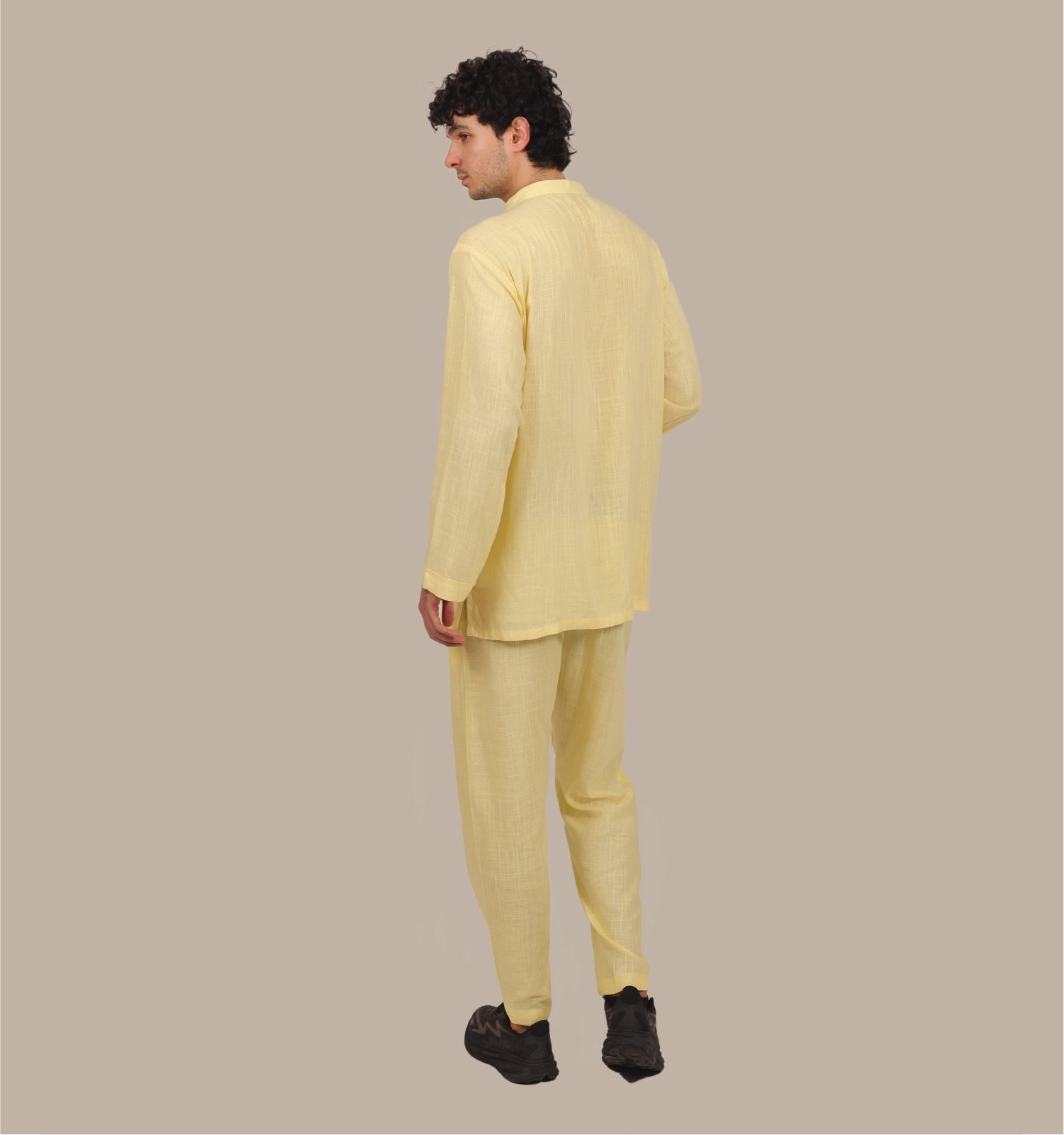 Drawstring - Men's Linen Set