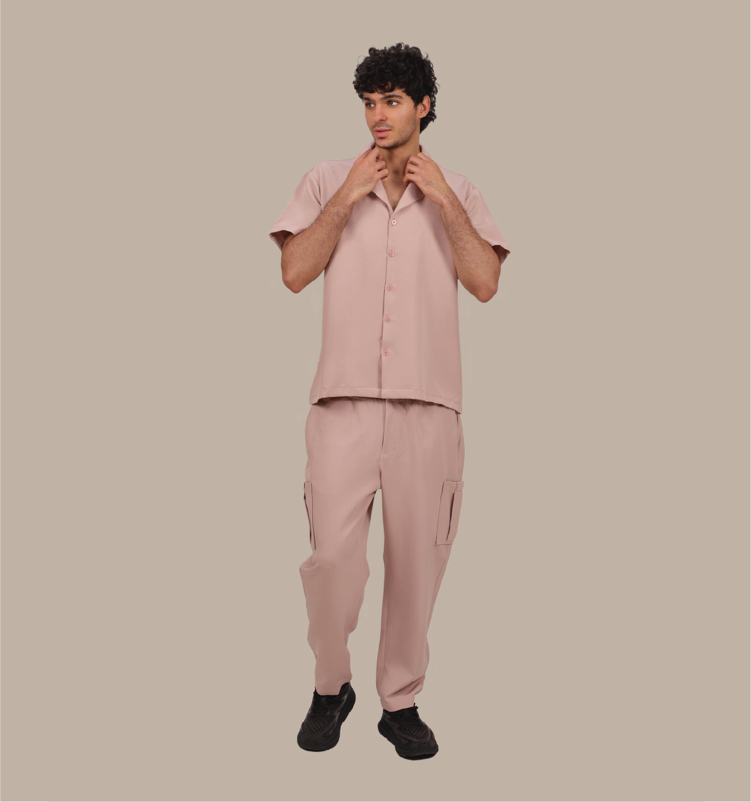 Malibu - Men's Crepe Cargo Set