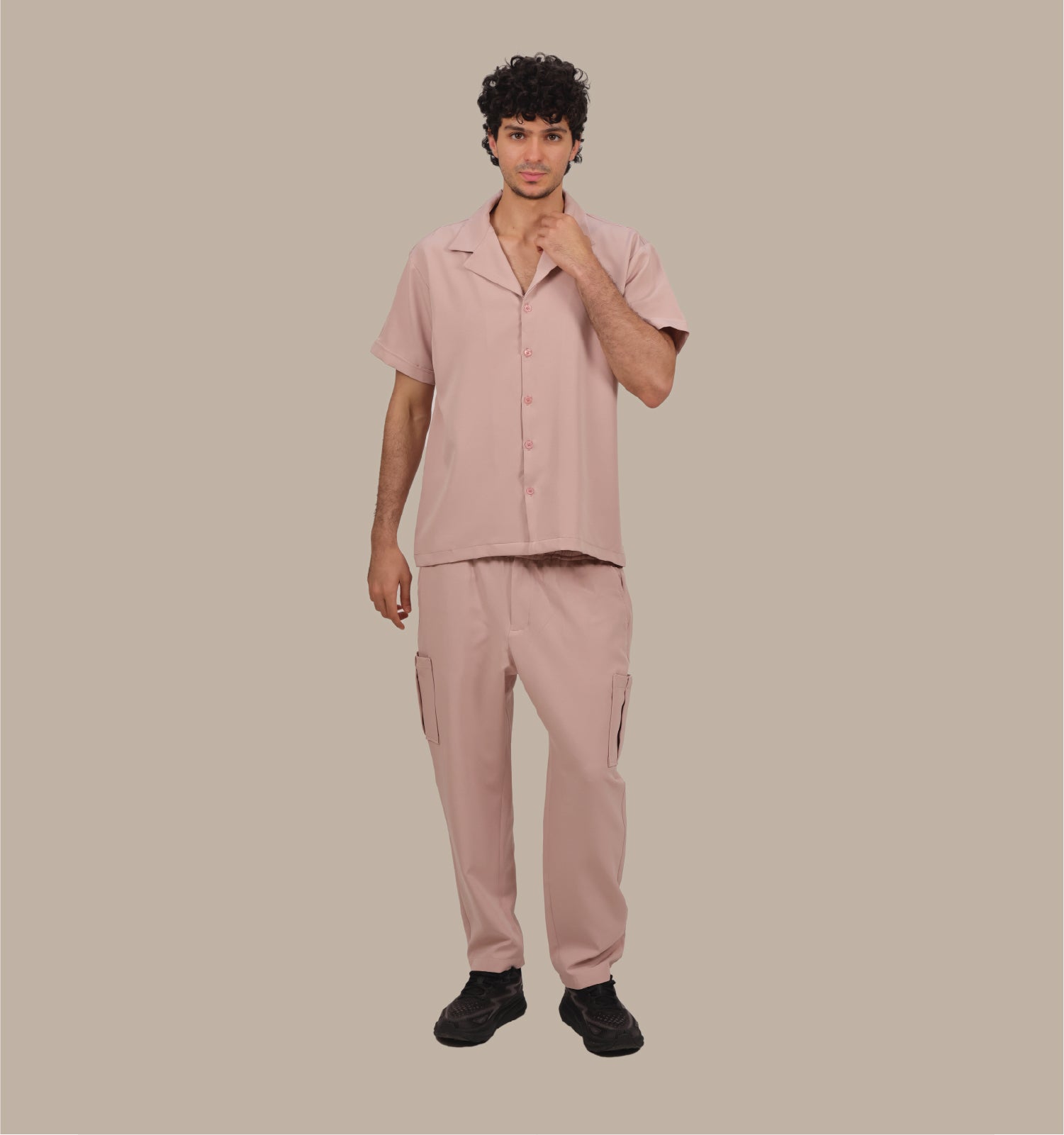 Malibu - Men's Crepe Cargo Set